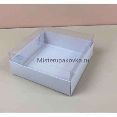 Коробка комбинированна145х145х60, Белая